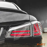 Black 3D Red Stripe Full LED Tail Lights for Lexus ISF IS250 IS350 GSE20R 2005-2013